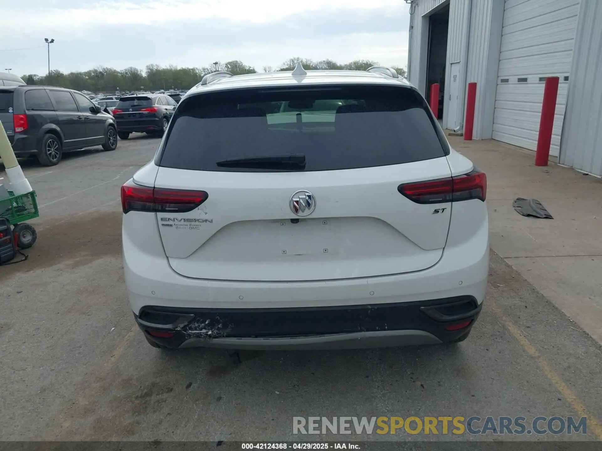 16 fotografías del automóvil dañado LRBFZPR42MD136867 BUICK ENVISION 2021