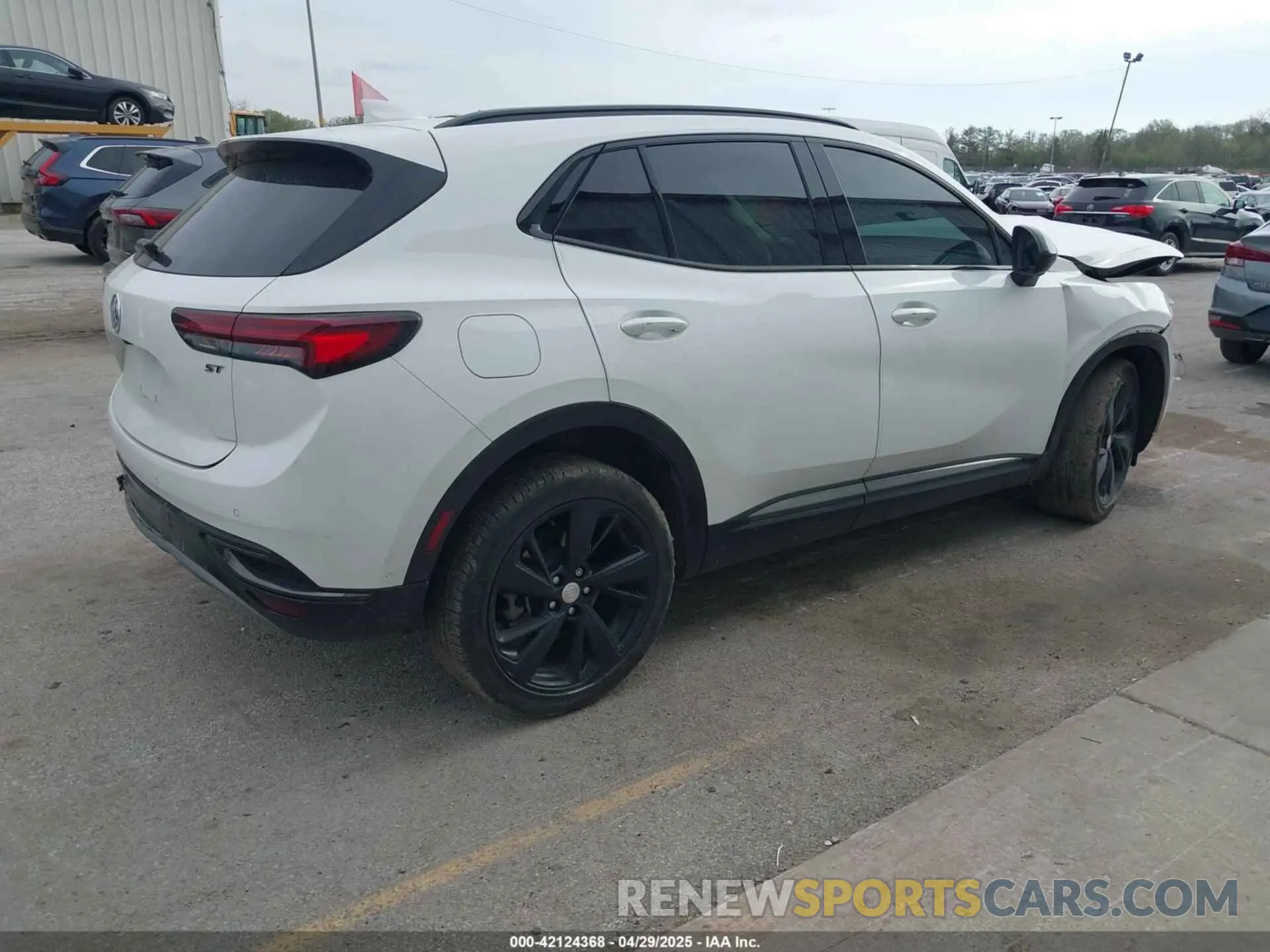4 fotografías del automóvil dañado LRBFZPR42MD136867 BUICK ENVISION 2021