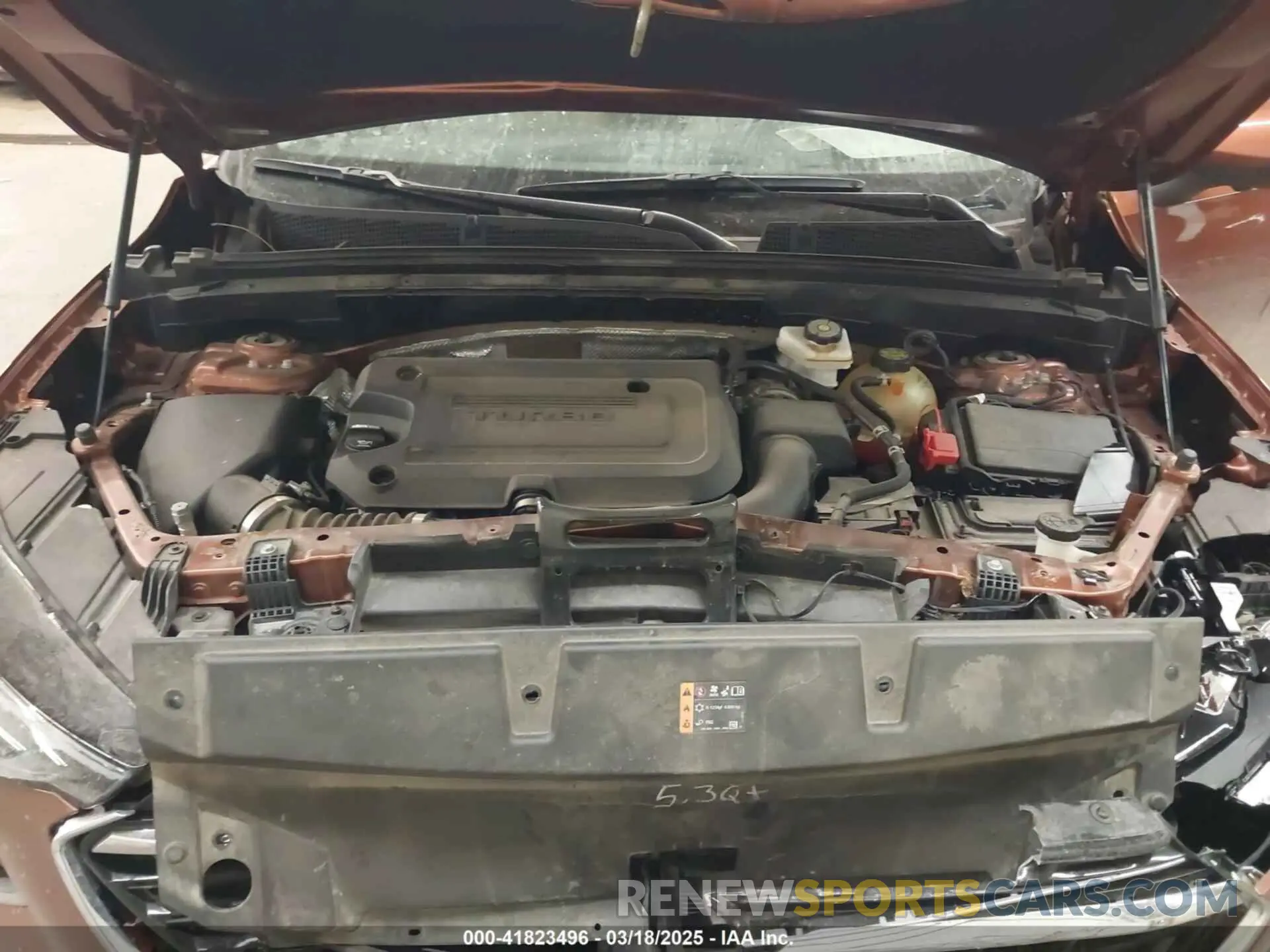 10 fotografías del automóvil dañado LRBFZPR43MD139423 BUICK ENVISION 2021