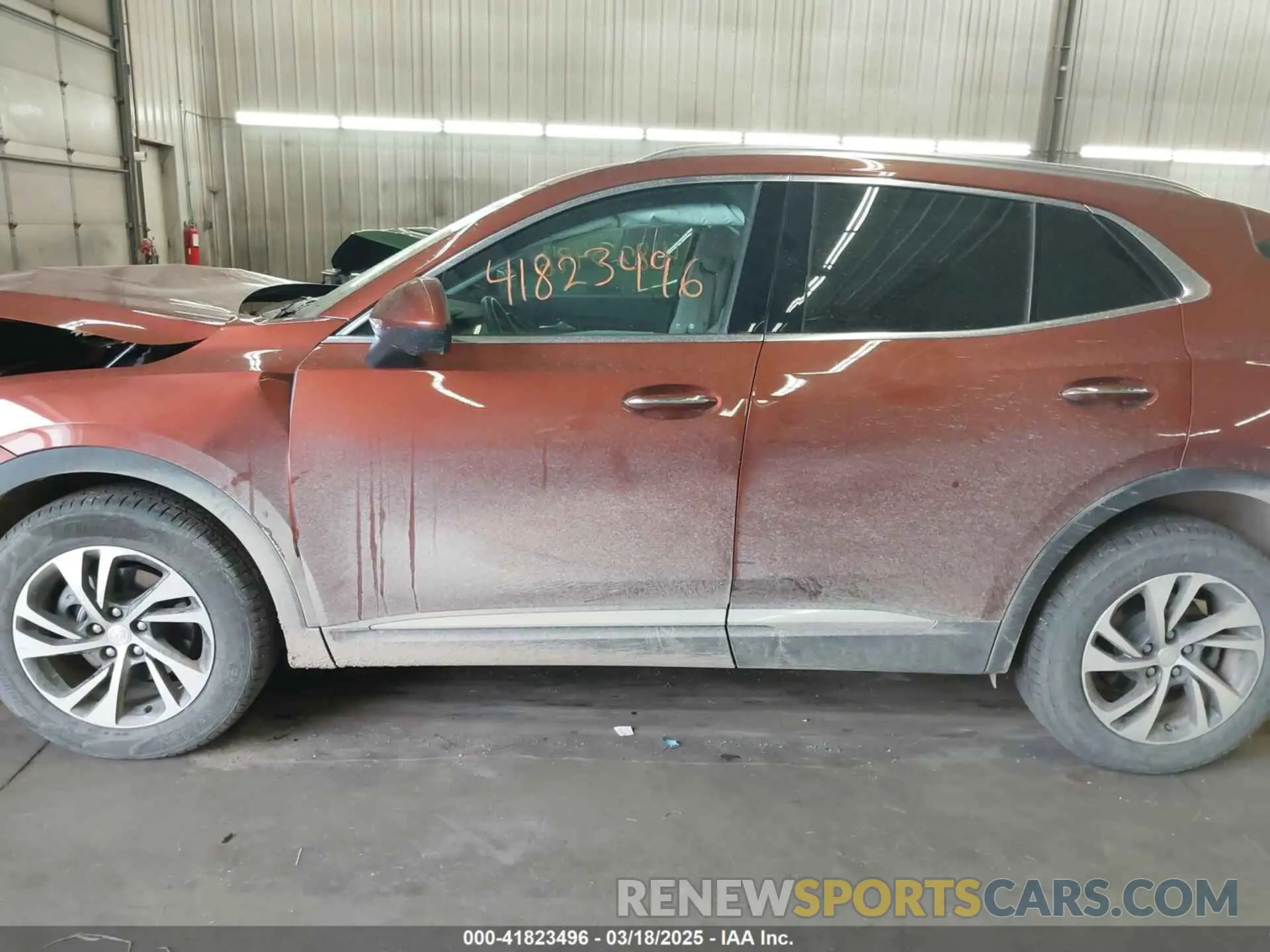 15 fotografías del automóvil dañado LRBFZPR43MD139423 BUICK ENVISION 2021