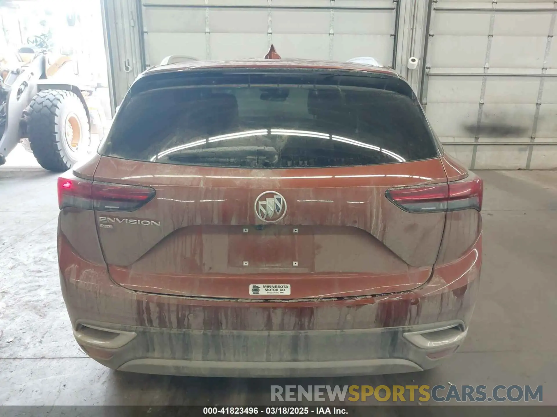 17 fotografías del automóvil dañado LRBFZPR43MD139423 BUICK ENVISION 2021