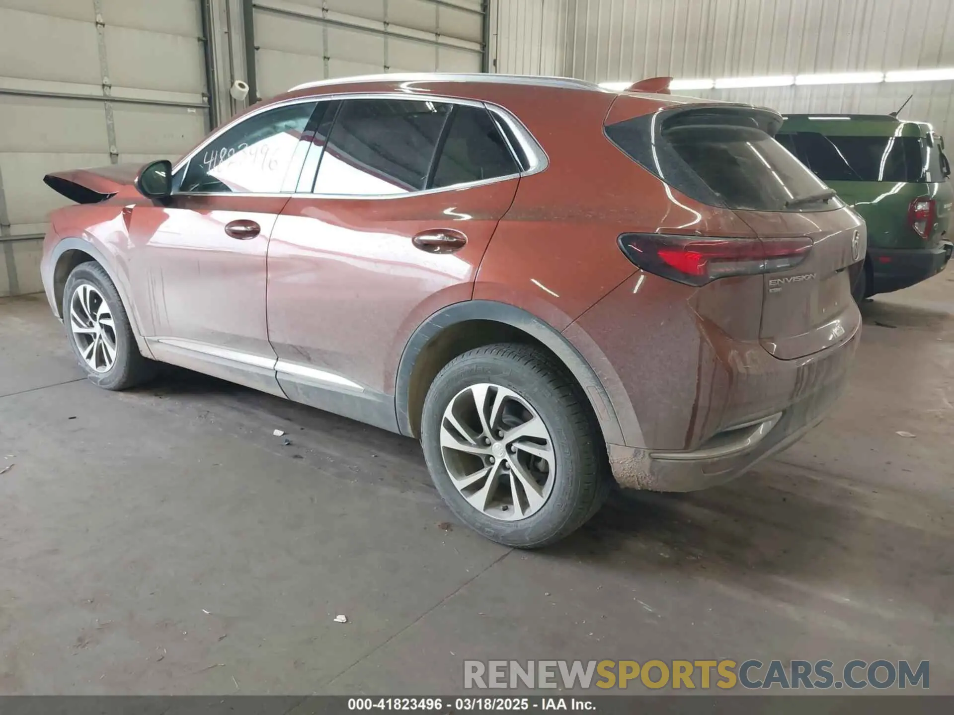 3 fotografías del automóvil dañado LRBFZPR43MD139423 BUICK ENVISION 2021
