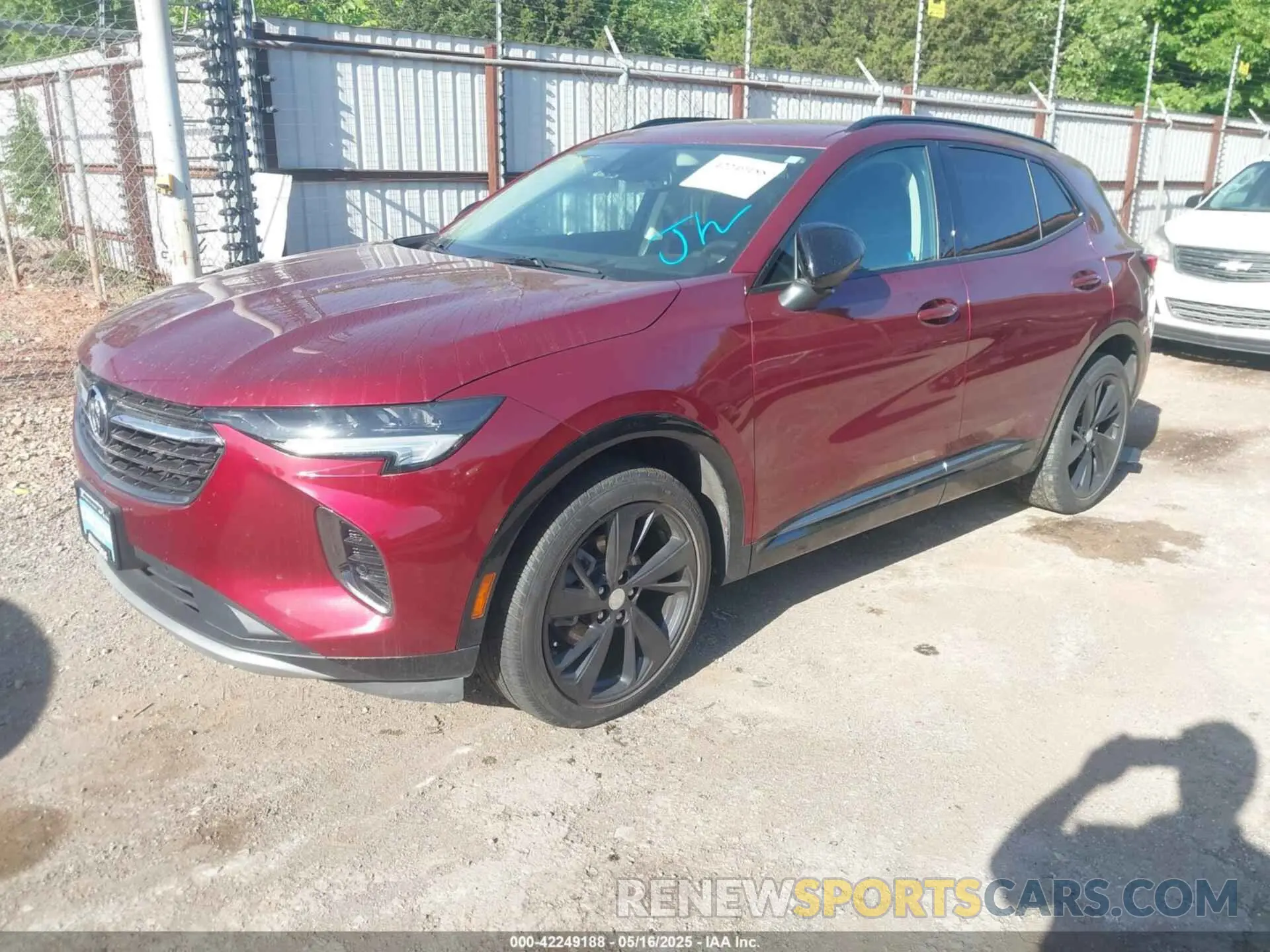 2 fotografías del automóvil dañado LRBFZPR46MD123149 BUICK ENVISION 2021