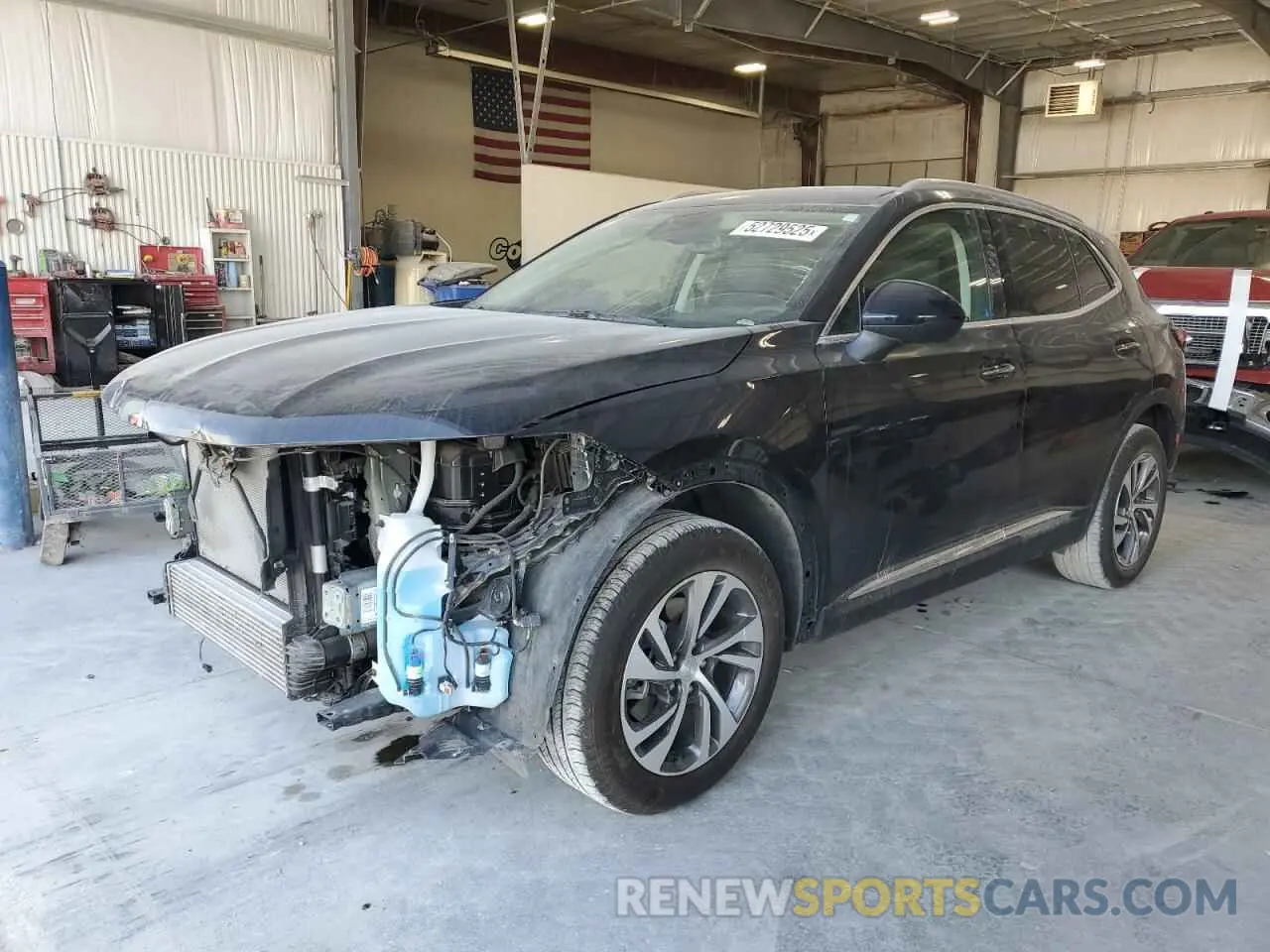 1 fotografías del automóvil dañado LRBFZPR48MD122424 BUICK ENVISION 2021