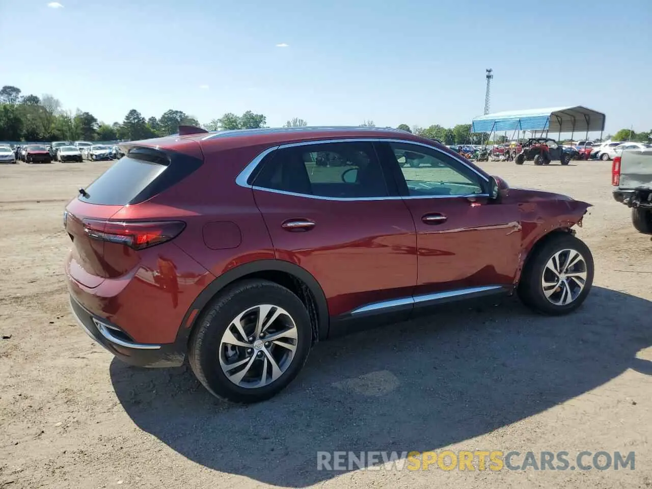 3 fotografías del automóvil dañado LRBFZPR48MD125890 BUICK ENVISION 2021
