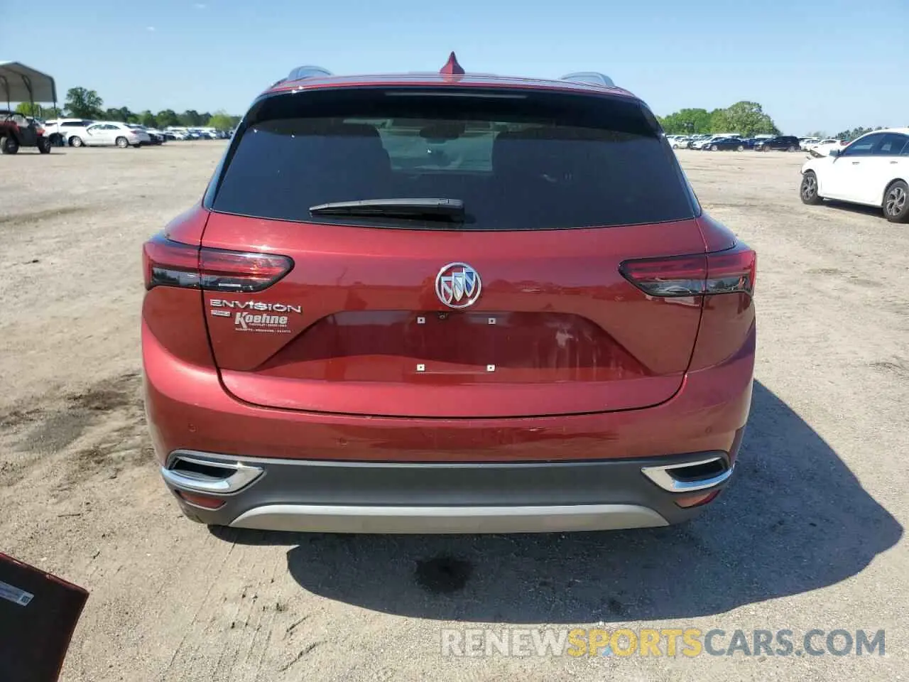 6 fotografías del automóvil dañado LRBFZPR48MD125890 BUICK ENVISION 2021
