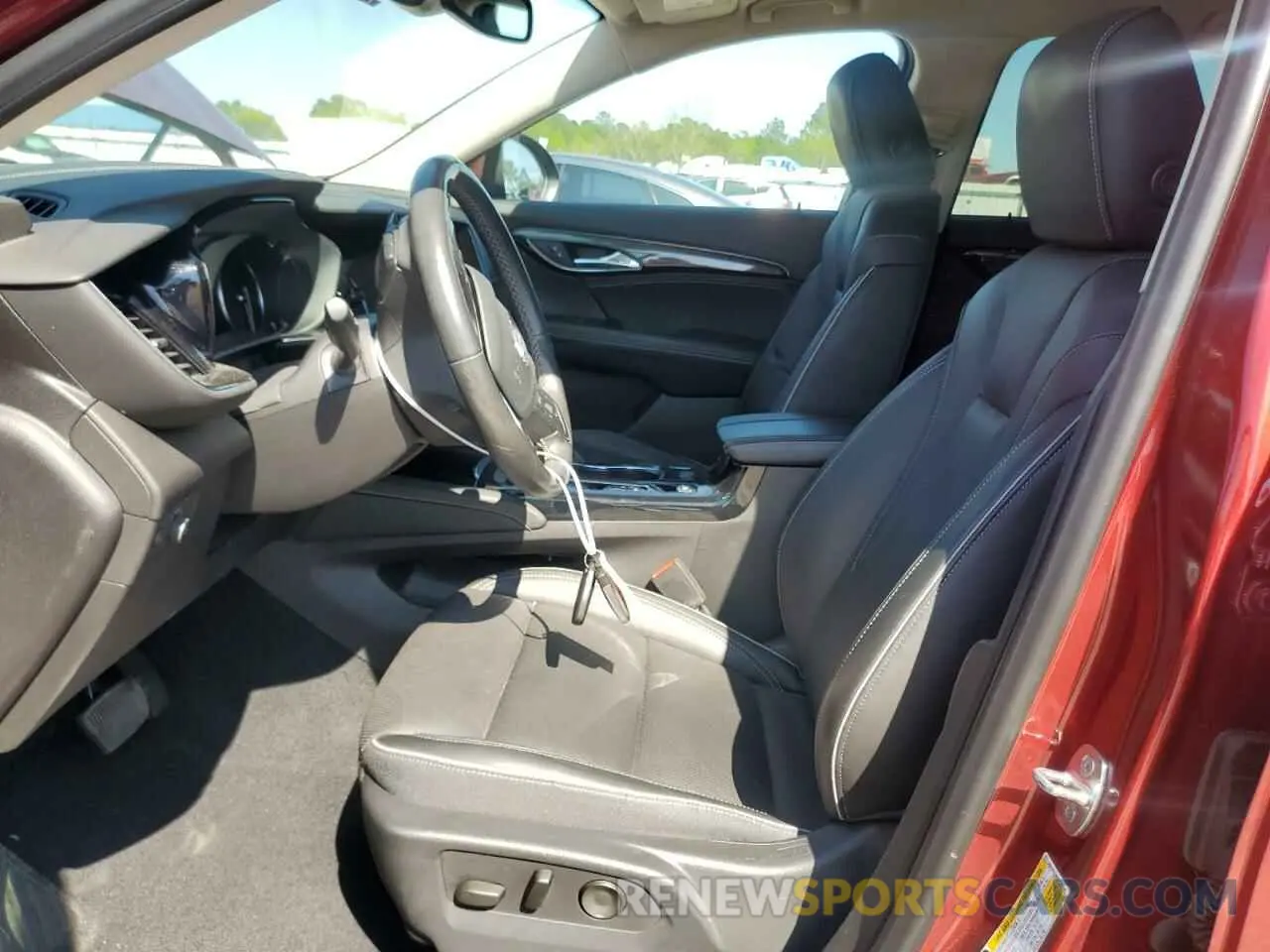 7 fotografías del automóvil dañado LRBFZPR48MD125890 BUICK ENVISION 2021