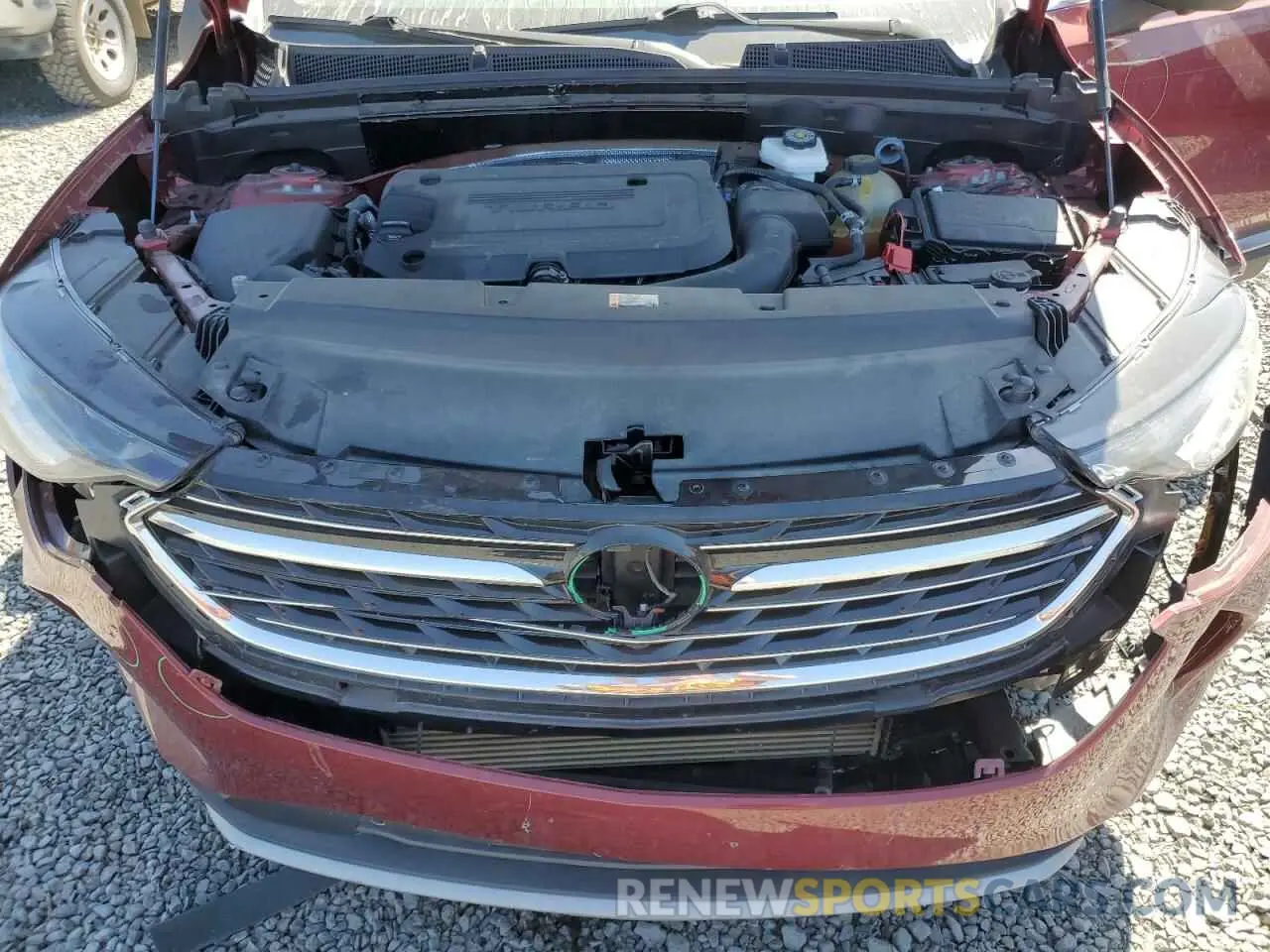 12 fotografías del automóvil dañado LRBFZPR49MD179540 BUICK ENVISION 2021