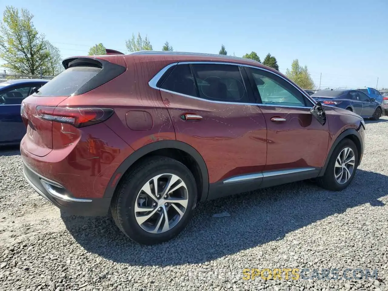 3 fotografías del automóvil dañado LRBFZPR49MD179540 BUICK ENVISION 2021