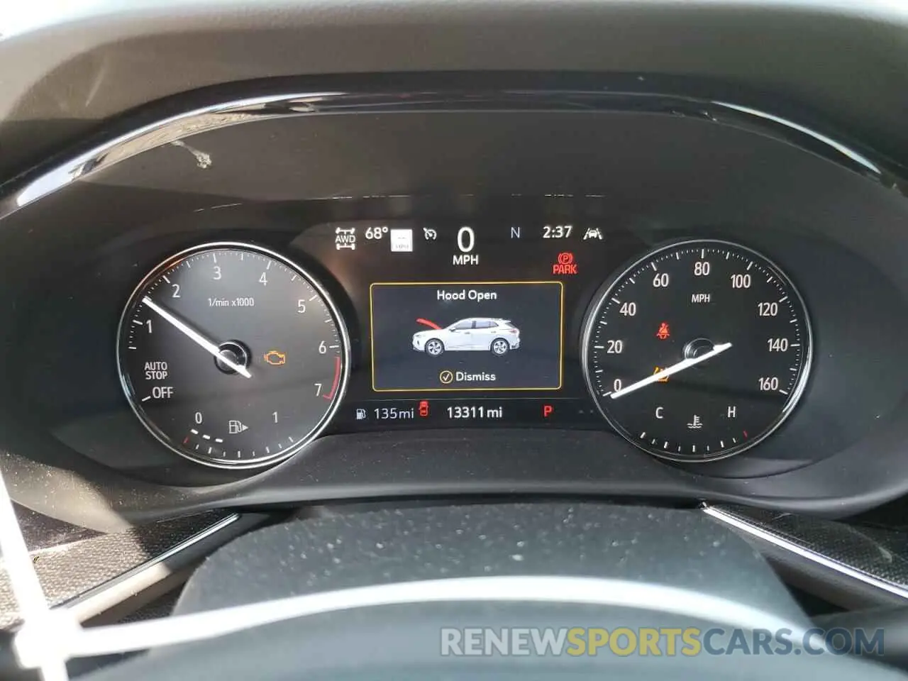 9 fotografías del automóvil dañado LRBFZPR49MD179540 BUICK ENVISION 2021