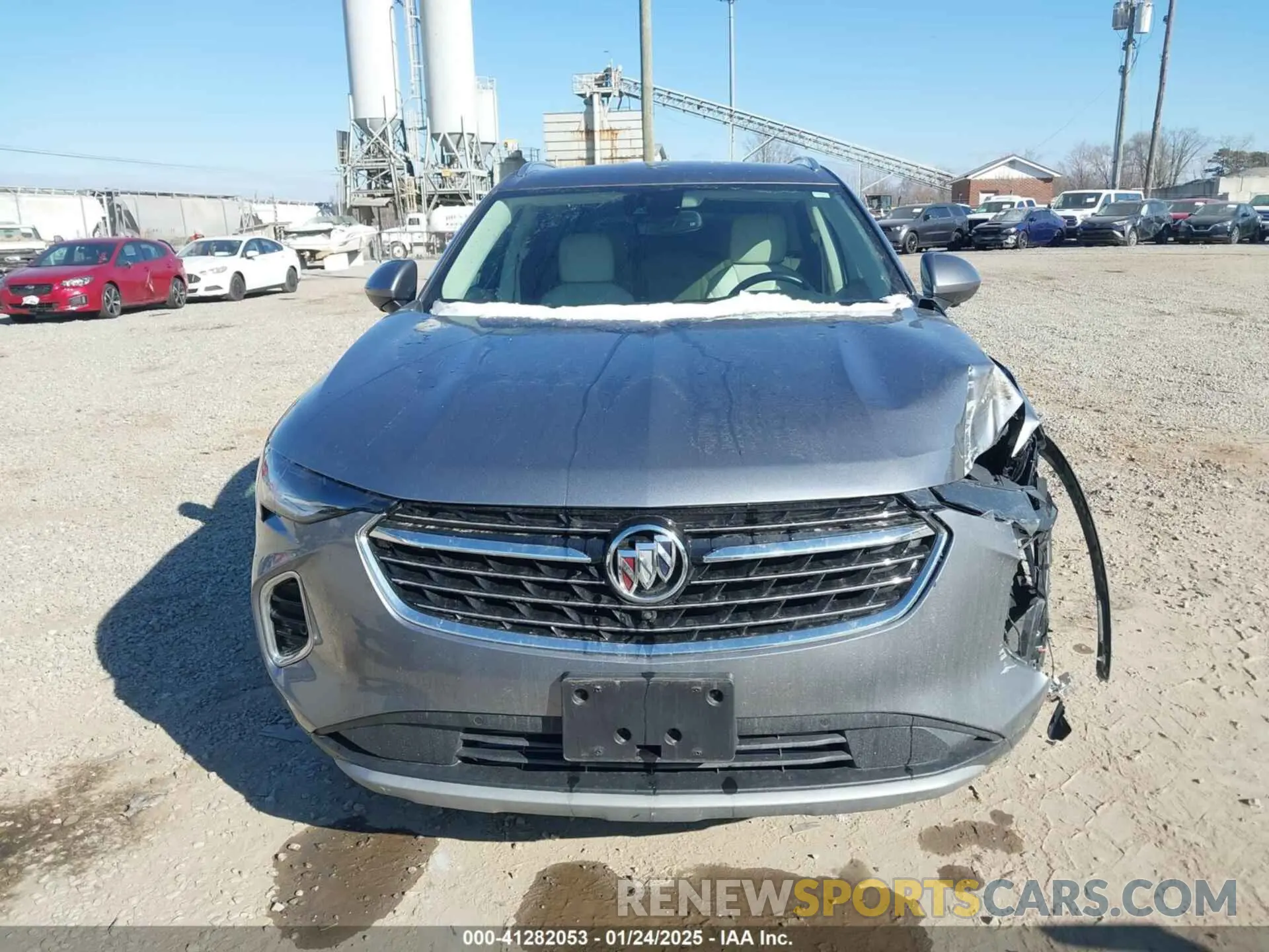 12 fotografías del automóvil dañado LRBFZPR4XMD061867 BUICK ENVISION 2021
