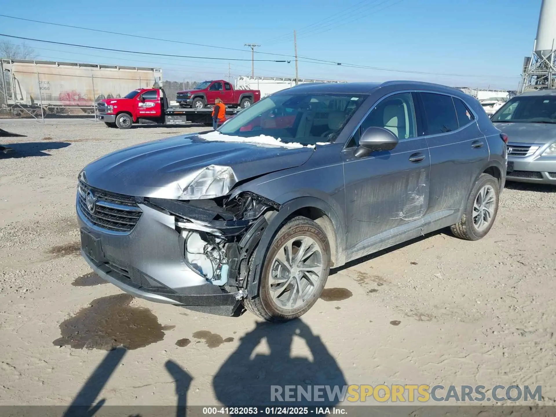 2 fotografías del automóvil dañado LRBFZPR4XMD061867 BUICK ENVISION 2021