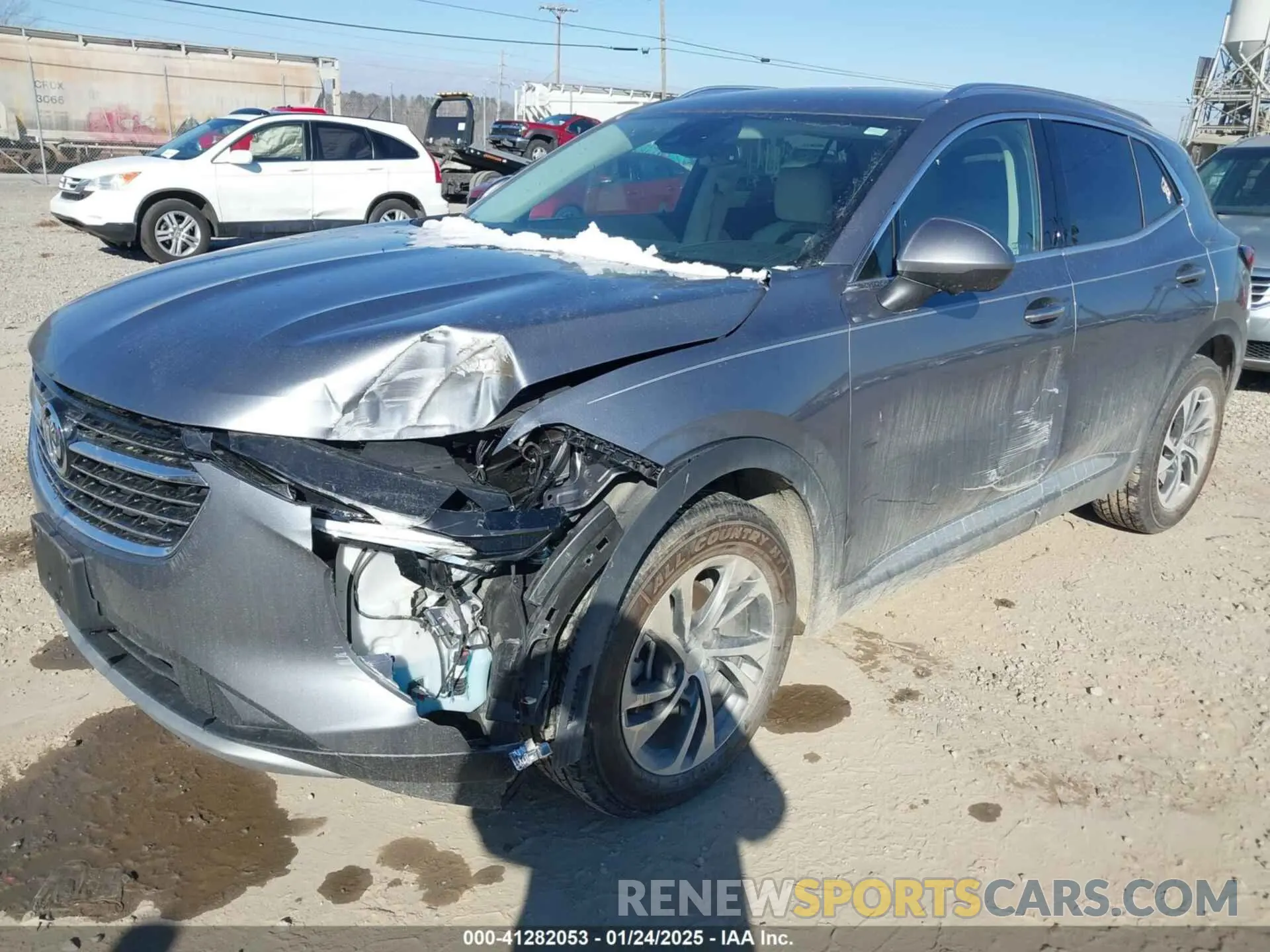 6 fotografías del automóvil dañado LRBFZPR4XMD061867 BUICK ENVISION 2021