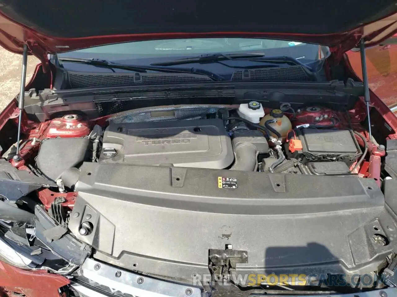 13 fotografías del automóvil dañado LRBFZSR42MD141943 BUICK ENVISION 2021