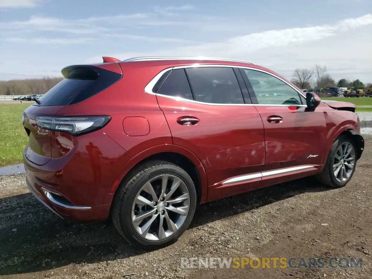 3 fotografías del automóvil dañado LRBFZSR42MD141943 BUICK ENVISION 2021