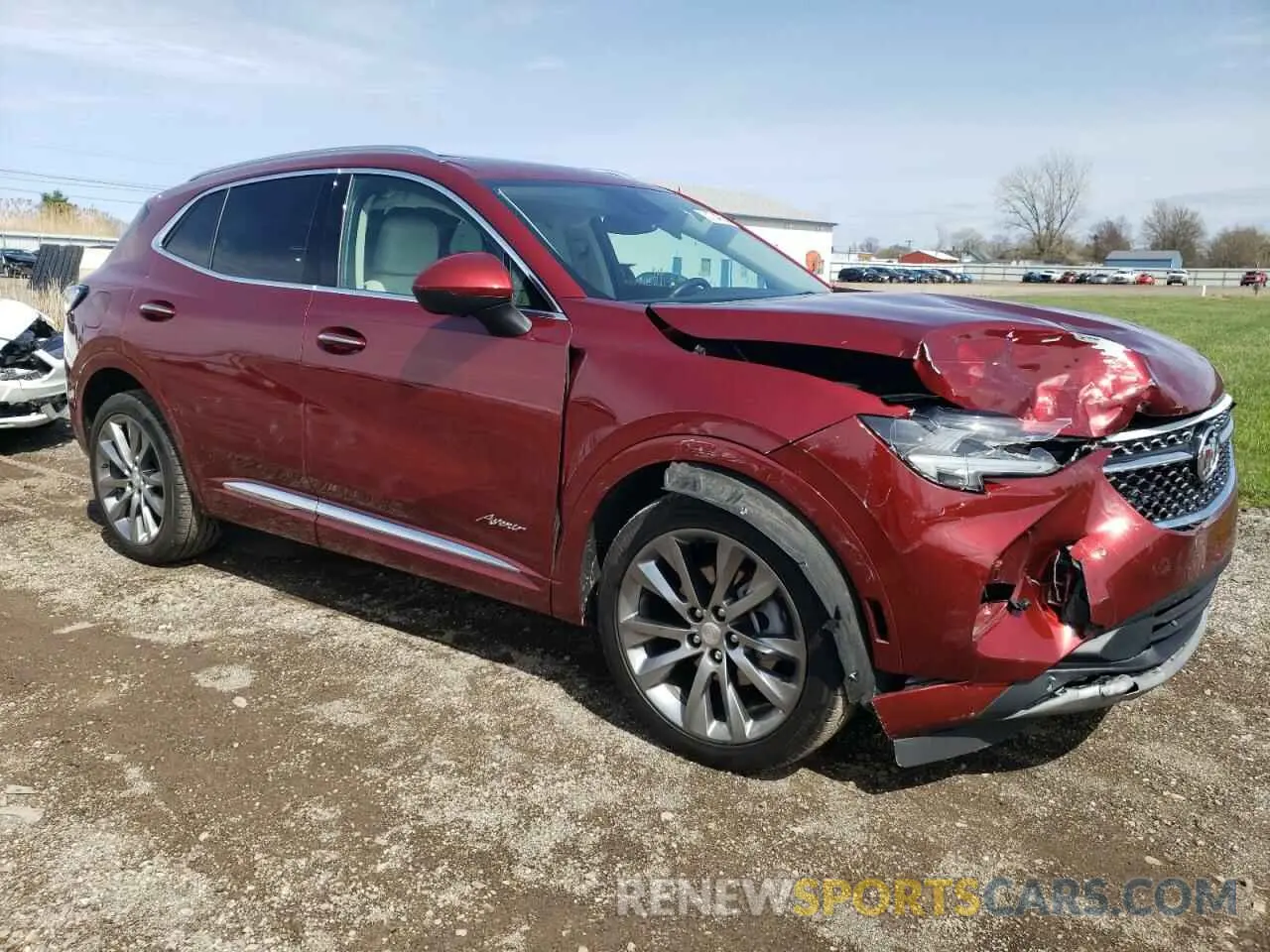 4 fotografías del automóvil dañado LRBFZSR42MD141943 BUICK ENVISION 2021