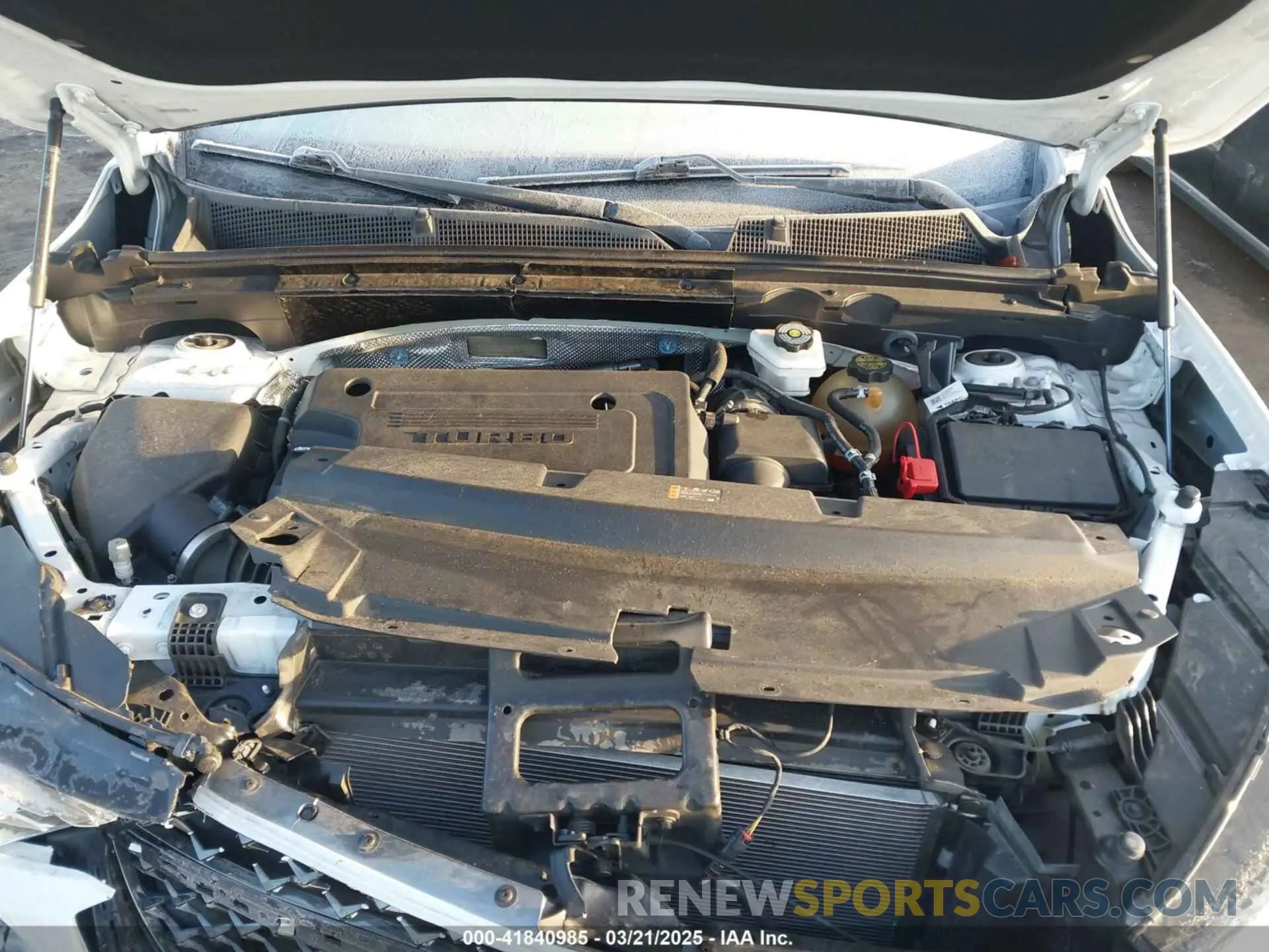 10 fotografías del automóvil dañado LRBFZSR44MD077520 BUICK ENVISION 2021