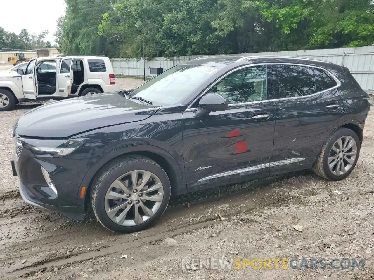 1 fotografías del automóvil dañado LRBFZSR45MD131231 BUICK ENVISION 2021
