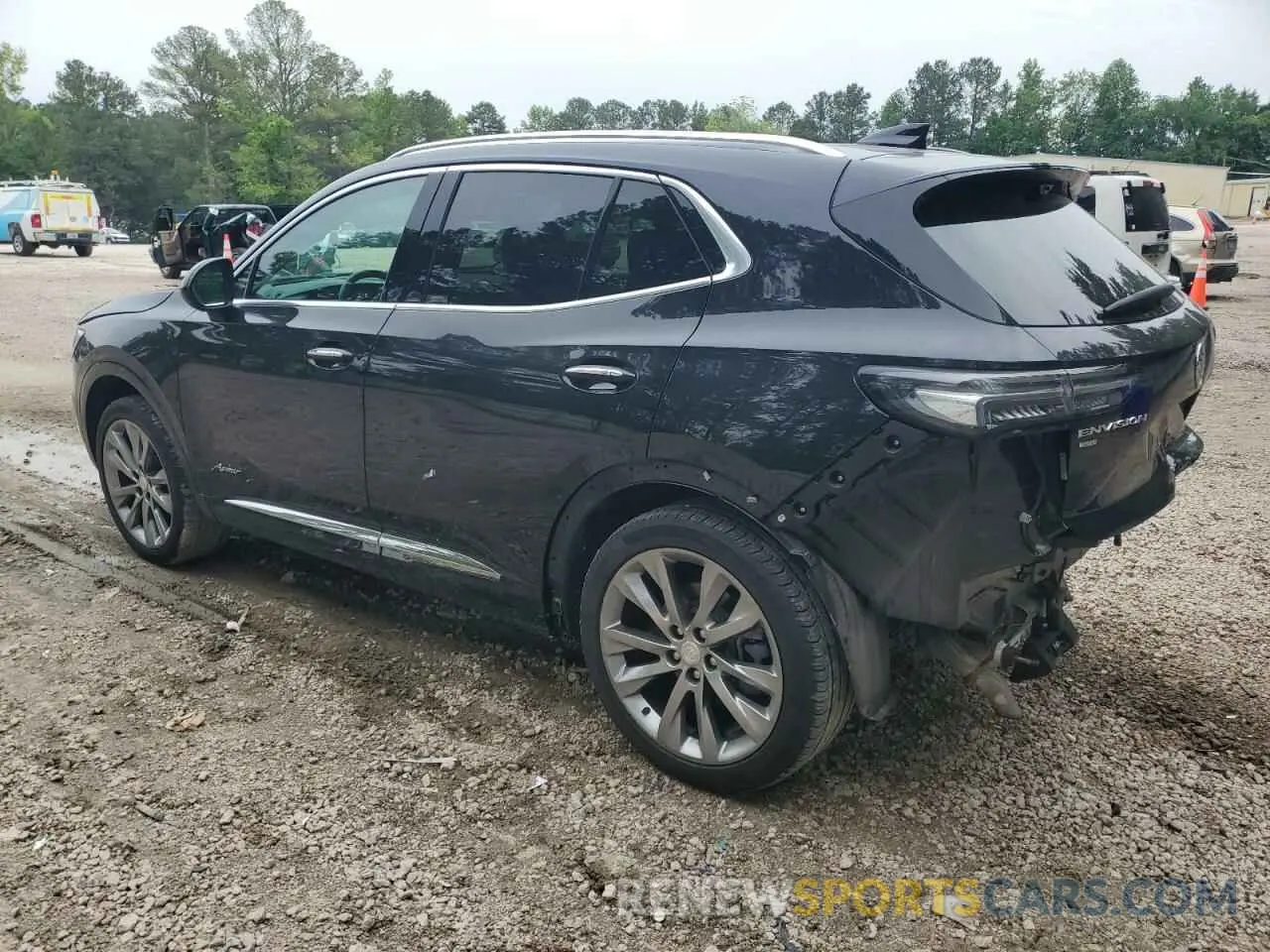 2 fotografías del automóvil dañado LRBFZSR45MD131231 BUICK ENVISION 2021