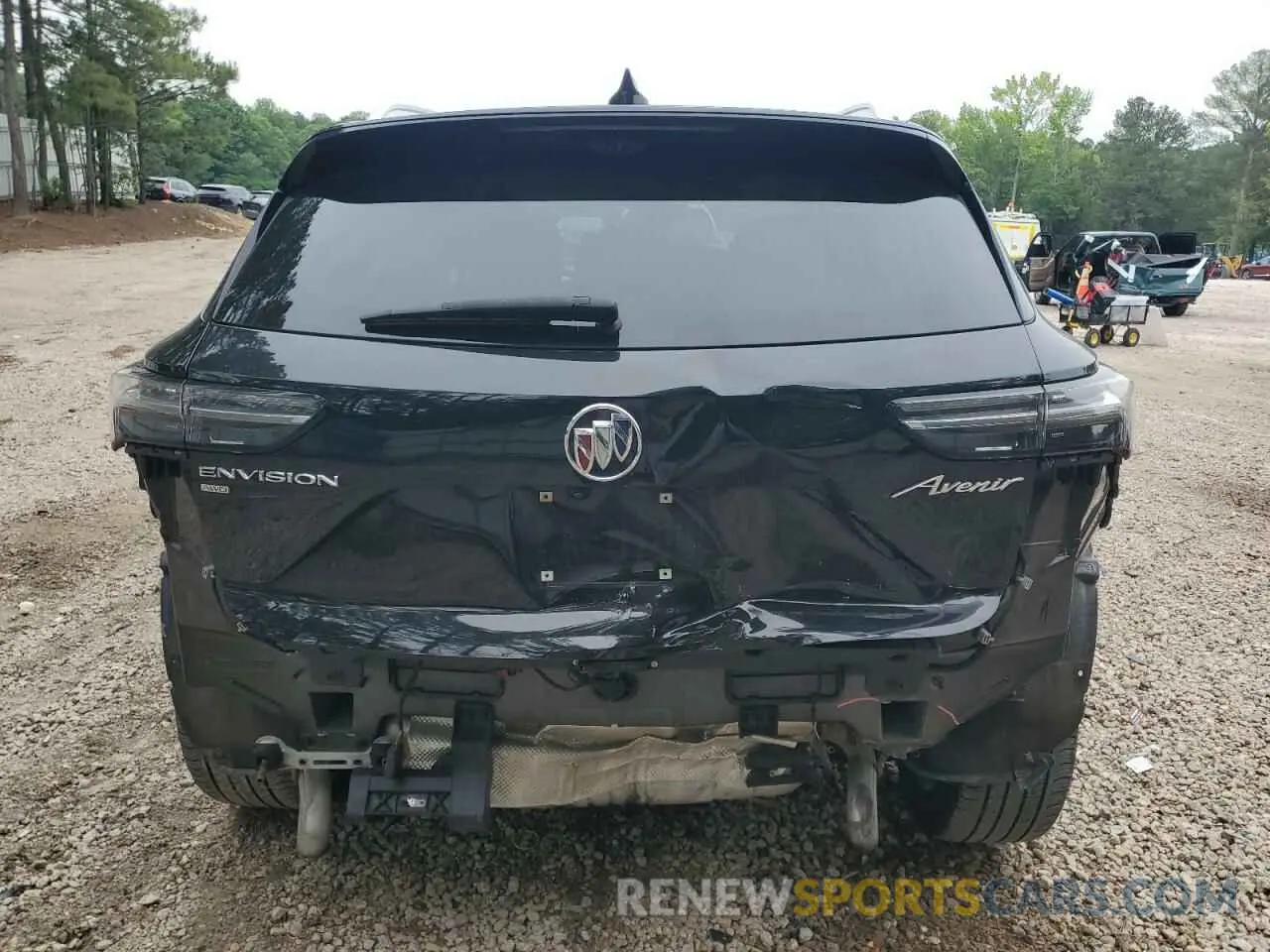 6 fotografías del automóvil dañado LRBFZSR45MD131231 BUICK ENVISION 2021