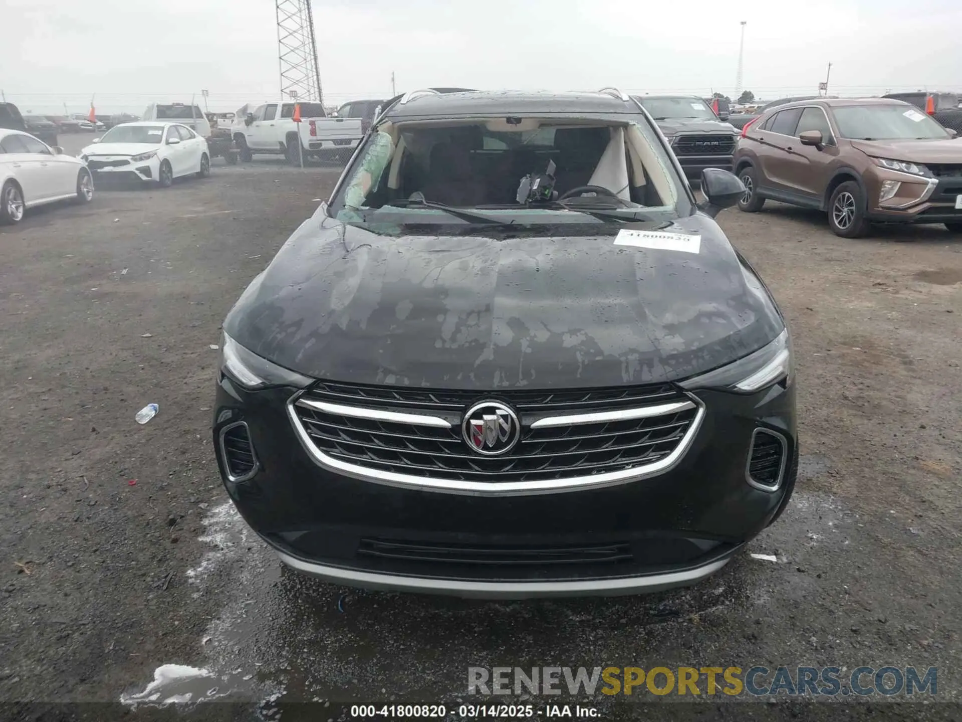 11 fotografías del automóvil dañado LRBAZLR40ND160377 BUICK ENVISION 2022
