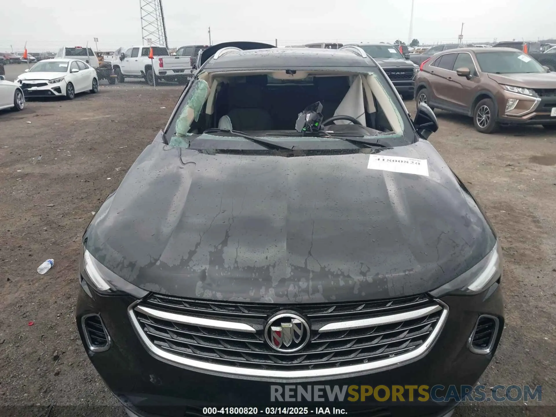 18 fotografías del automóvil dañado LRBAZLR40ND160377 BUICK ENVISION 2022