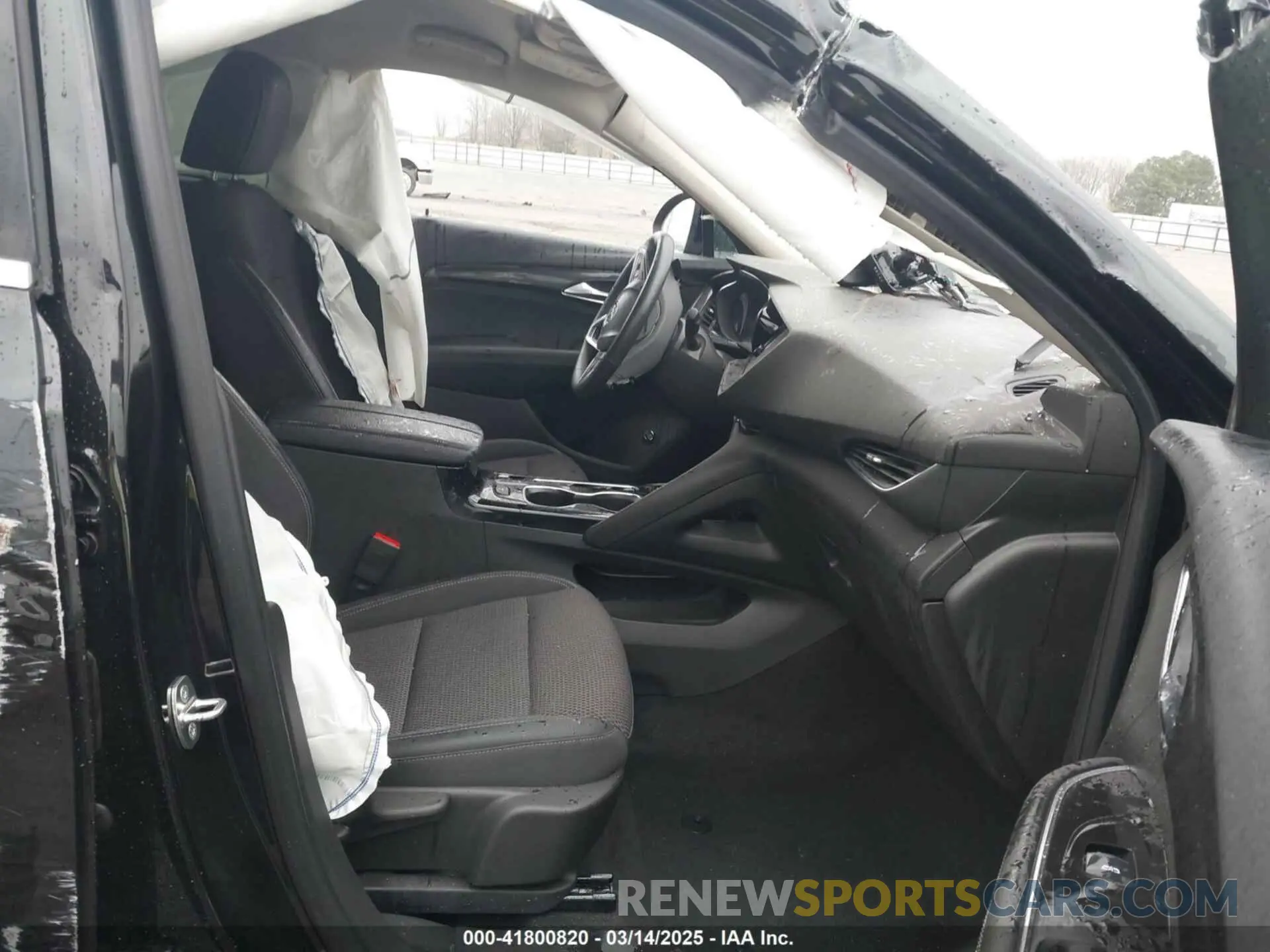 5 fotografías del automóvil dañado LRBAZLR40ND160377 BUICK ENVISION 2022