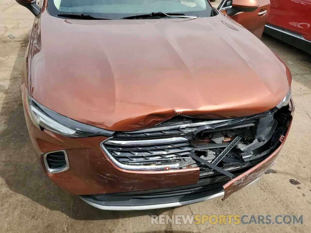 14 fotografías del automóvil dañado LRBAZLR41ND126979 BUICK ENVISION 2022