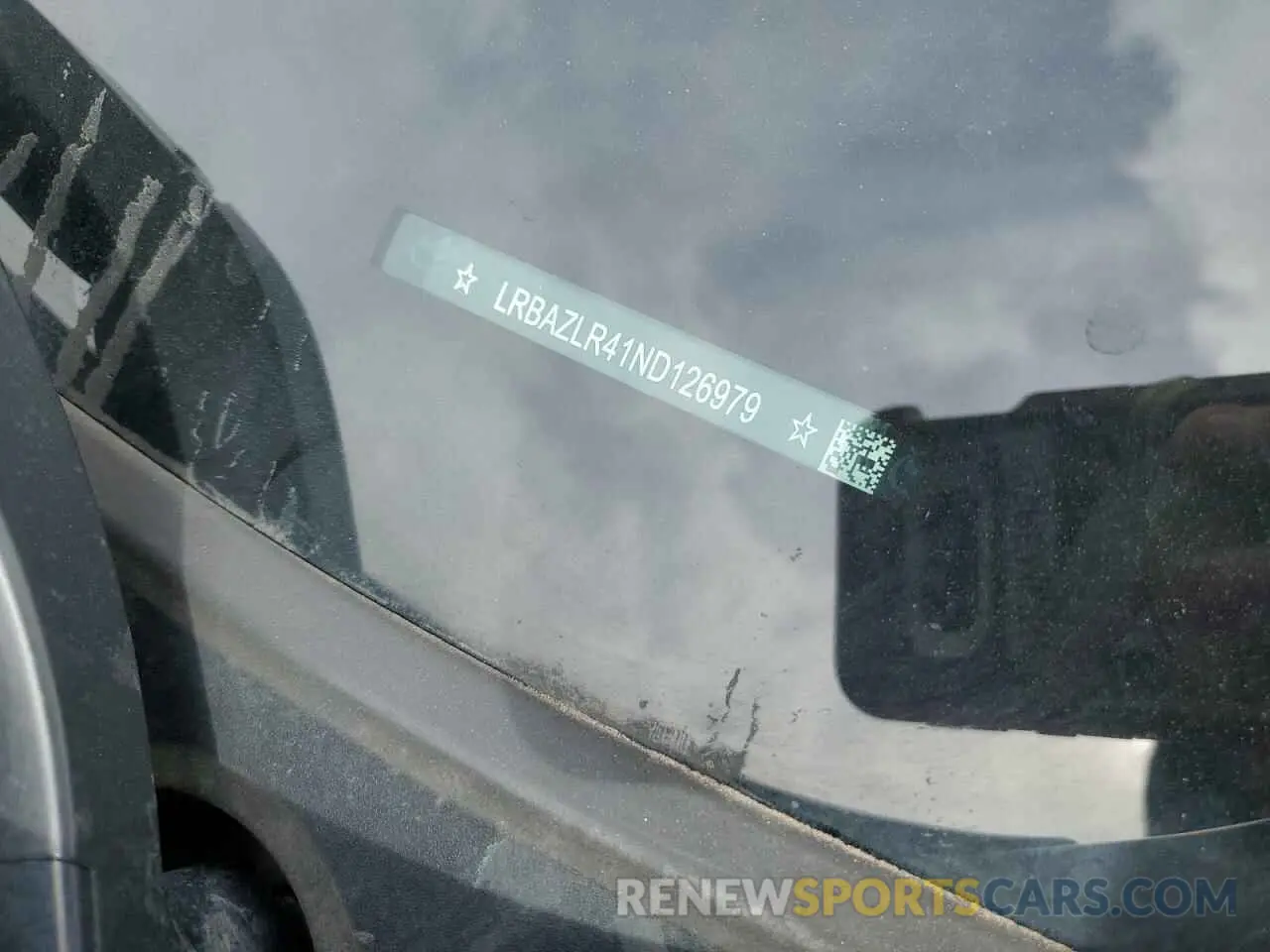 15 fotografías del automóvil dañado LRBAZLR41ND126979 BUICK ENVISION 2022