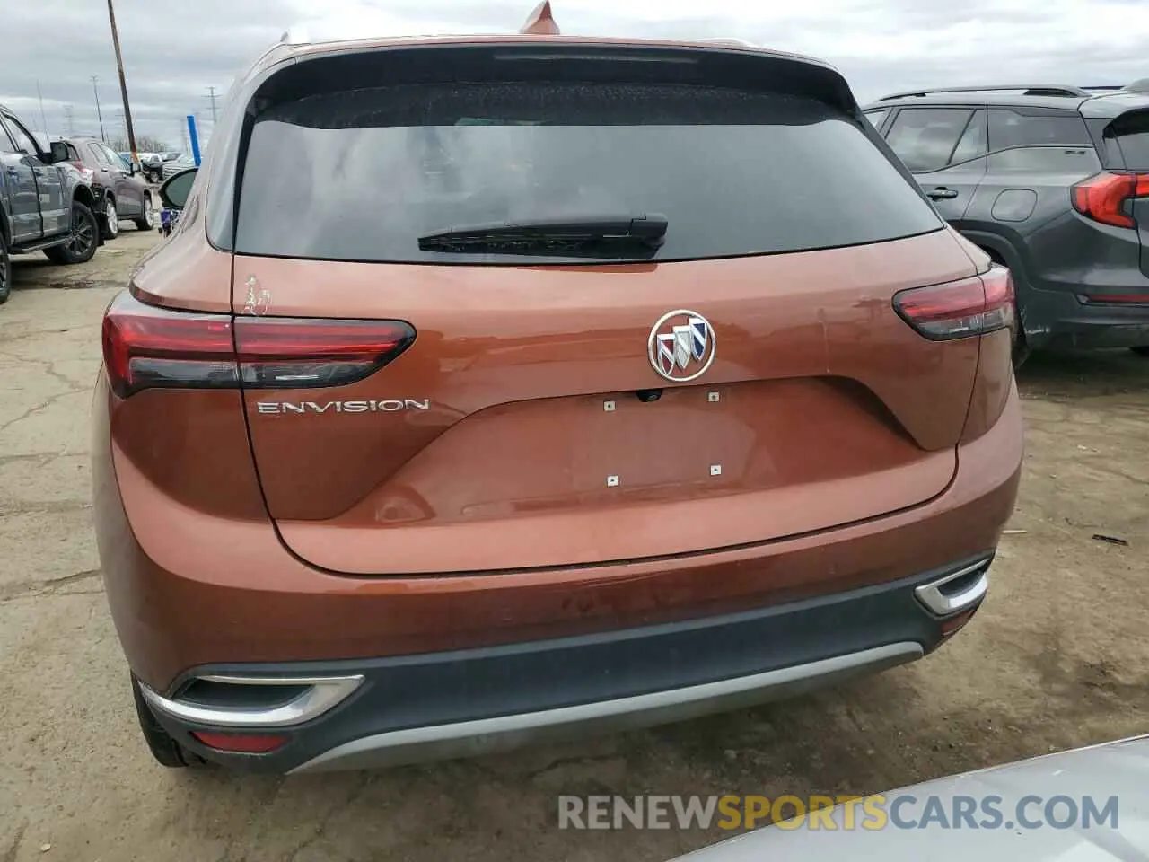 6 fotografías del automóvil dañado LRBAZLR41ND126979 BUICK ENVISION 2022