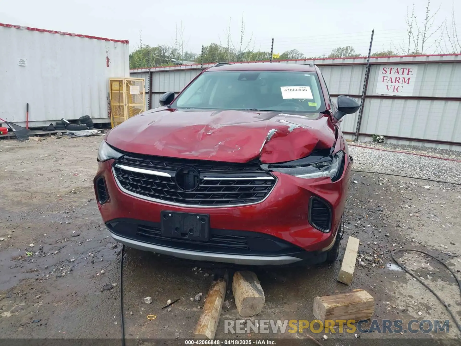 12 fotografías del automóvil dañado LRBAZLR42ND020444 BUICK ENVISION 2022