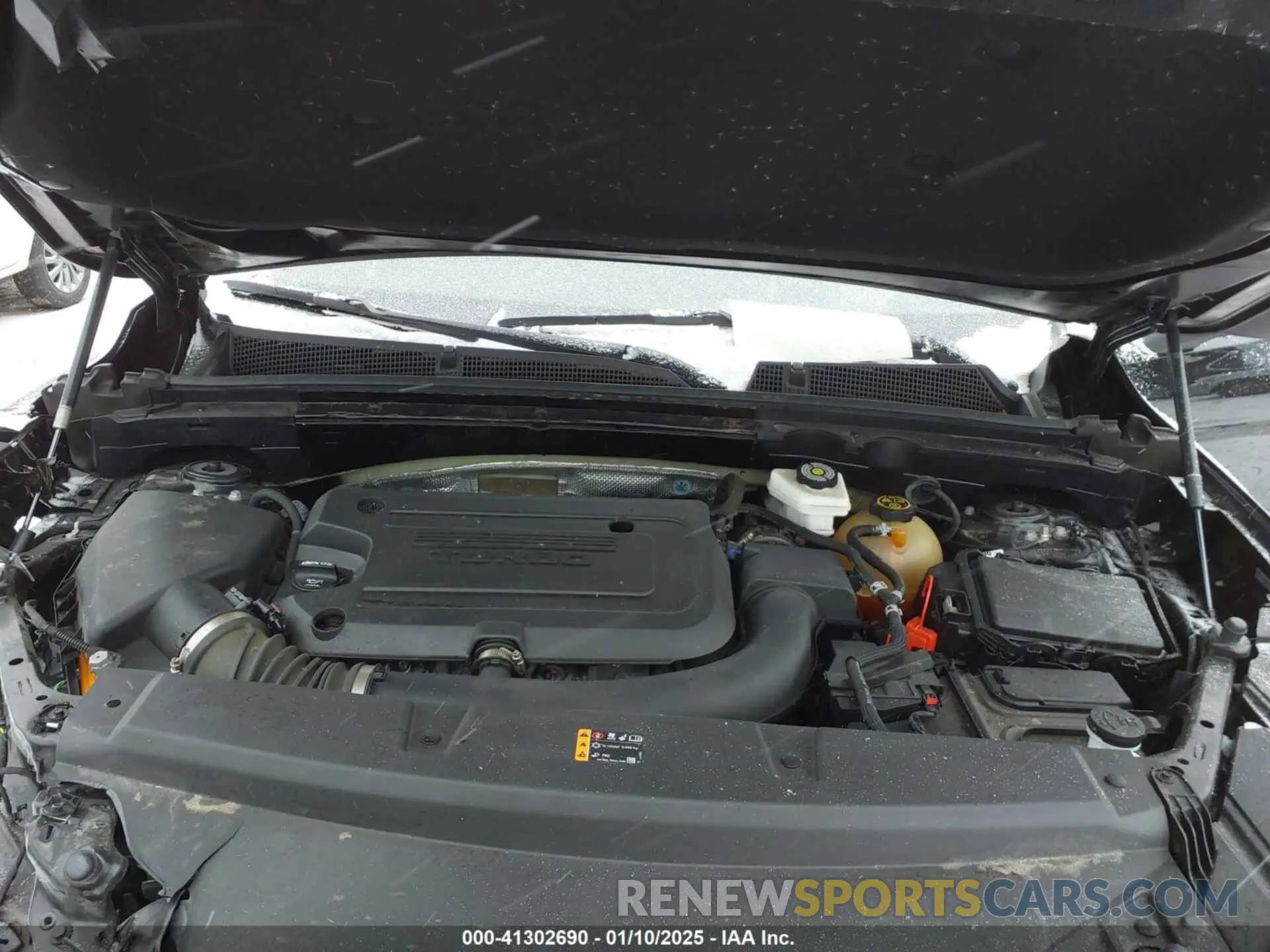10 fotografías del automóvil dañado LRBAZLR43ND031307 BUICK ENVISION 2022