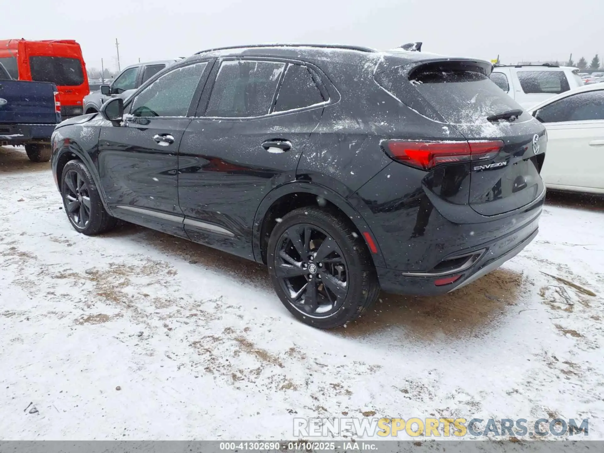 3 fotografías del automóvil dañado LRBAZLR43ND031307 BUICK ENVISION 2022