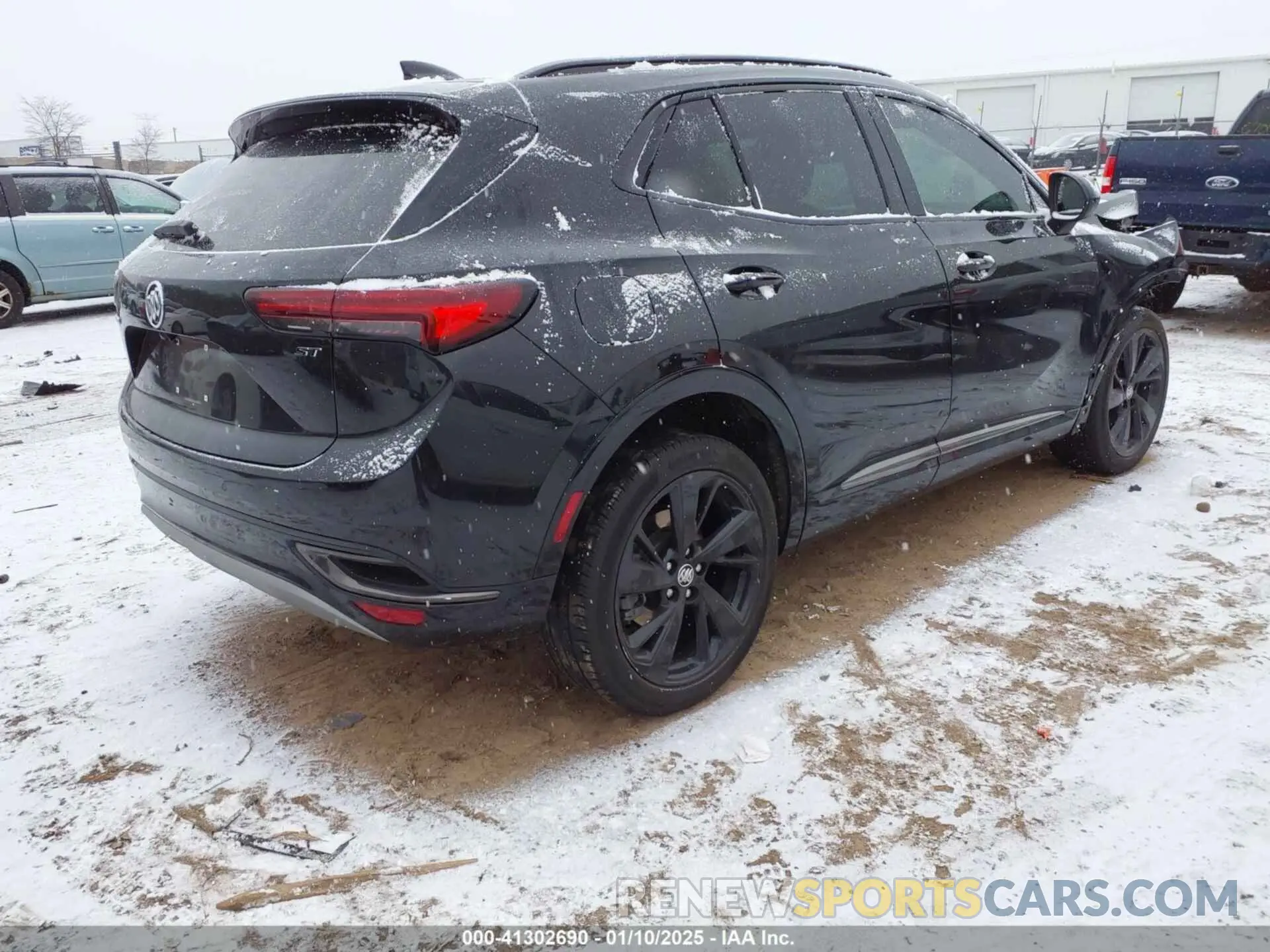 4 fotografías del automóvil dañado LRBAZLR43ND031307 BUICK ENVISION 2022