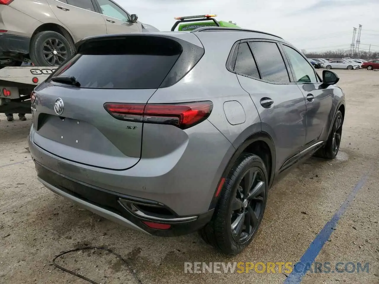 3 fotografías del automóvil dañado LRBAZLR43ND109035 BUICK ENVISION 2022