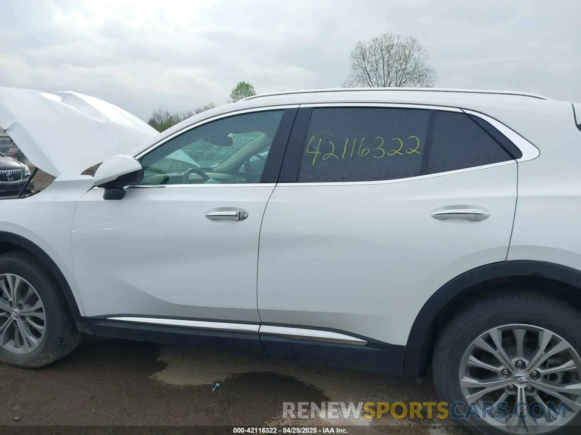 15 fotografías del automóvil dañado LRBAZLR44ND126457 BUICK ENVISION 2022