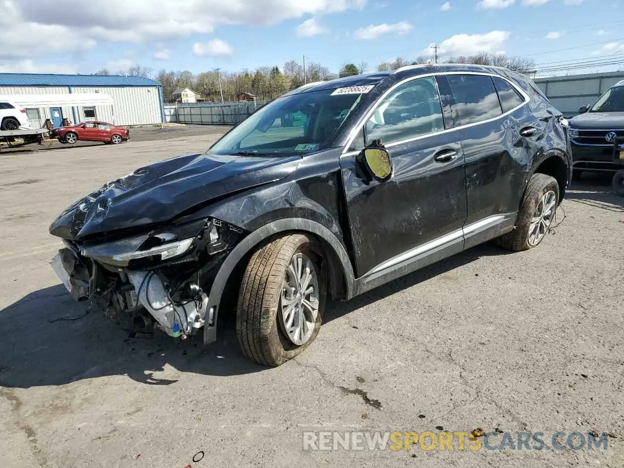 1 fotografías del automóvil dañado LRBAZLR44ND135563 BUICK ENVISION 2022