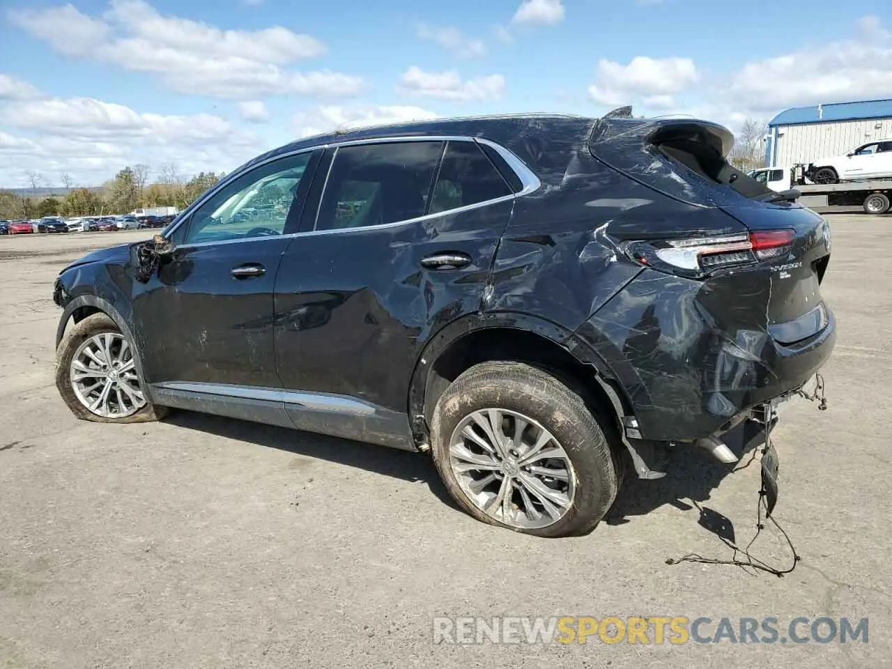 2 fotografías del automóvil dañado LRBAZLR44ND135563 BUICK ENVISION 2022