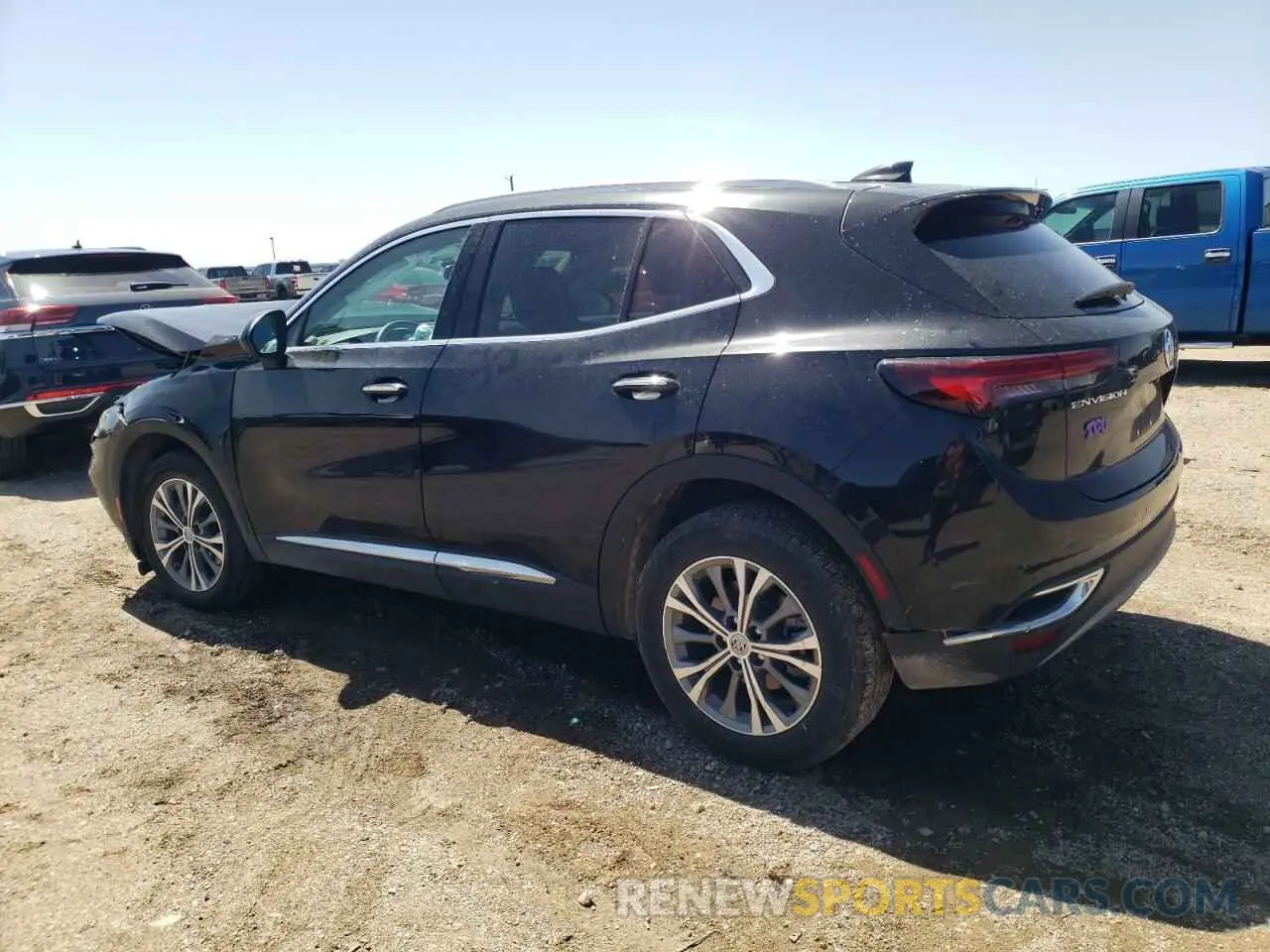 2 fotografías del automóvil dañado LRBAZLR44ND158342 BUICK ENVISION 2022