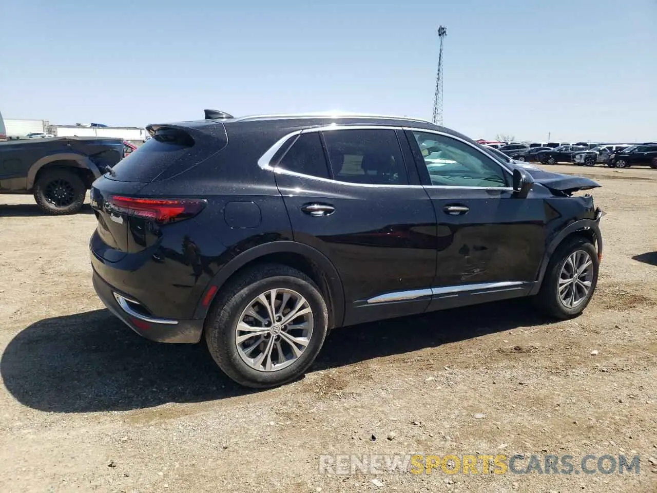 3 fotografías del automóvil dañado LRBAZLR44ND158342 BUICK ENVISION 2022