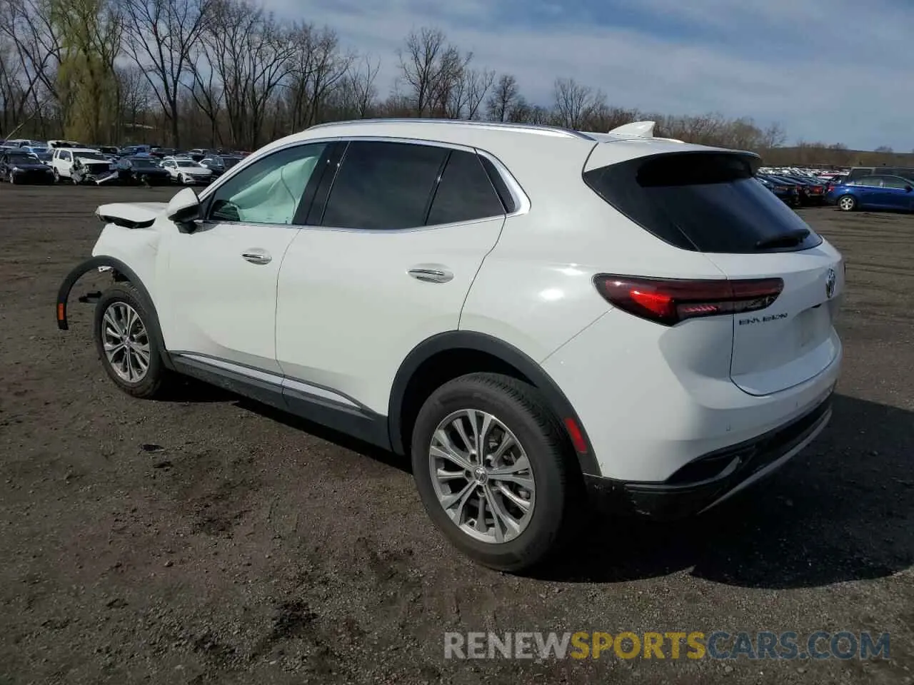 2 fotografías del automóvil dañado LRBAZLR44ND165226 BUICK ENVISION 2022
