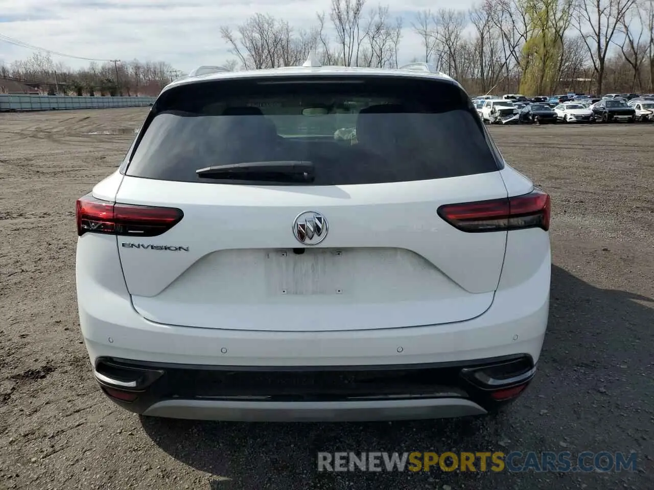 6 fotografías del automóvil dañado LRBAZLR44ND165226 BUICK ENVISION 2022