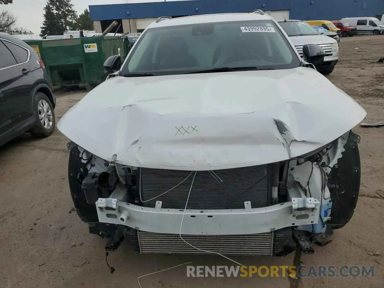 5 fotografías del automóvil dañado LRBAZLR45ND016209 BUICK ENVISION 2022