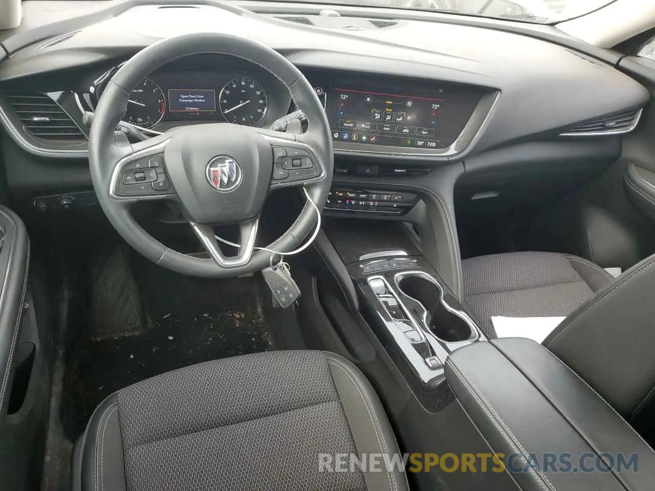 8 fotografías del automóvil dañado LRBAZLR45ND016209 BUICK ENVISION 2022
