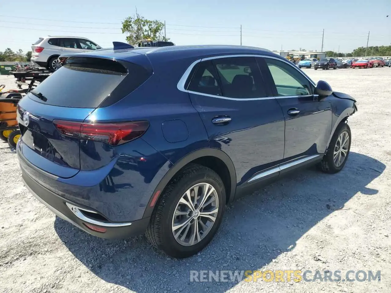 3 fotografías del automóvil dañado LRBAZLR45ND067404 BUICK ENVISION 2022