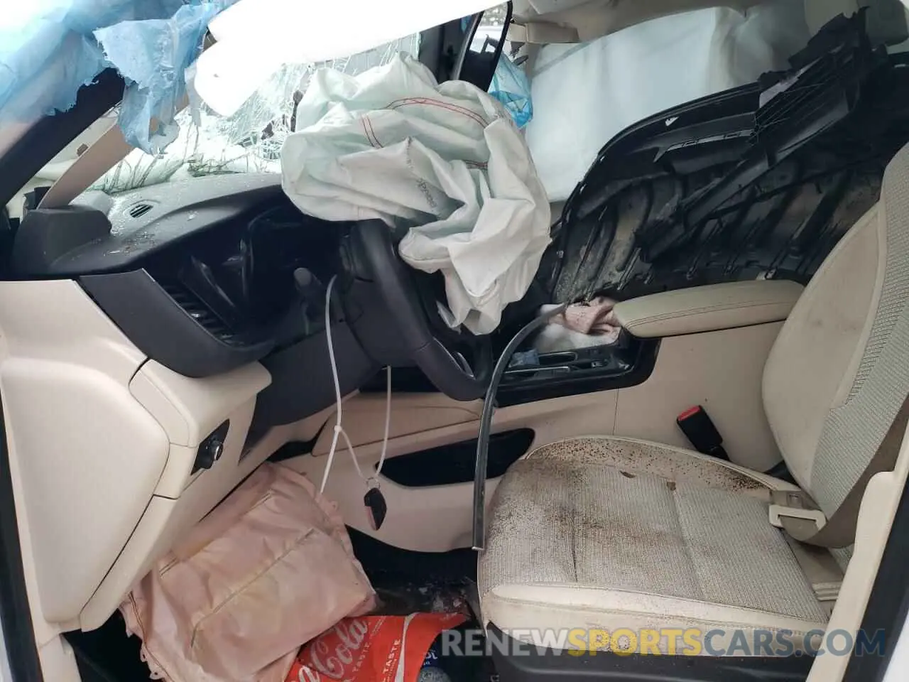 7 fotografías del automóvil dañado LRBAZLR45ND122448 BUICK ENVISION 2022
