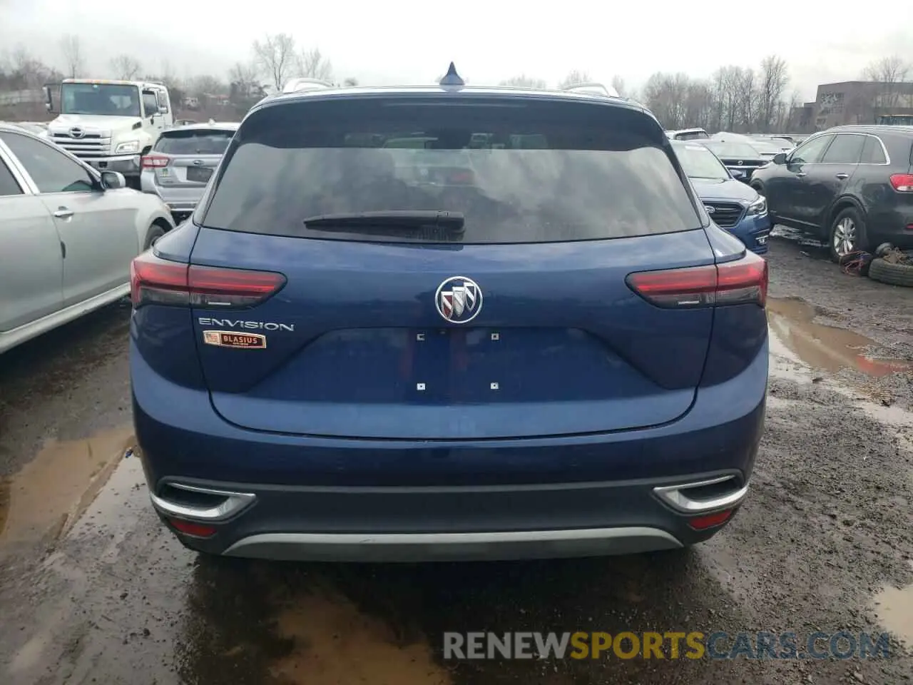 6 fotografías del automóvil dañado LRBAZLR45ND164828 BUICK ENVISION 2022