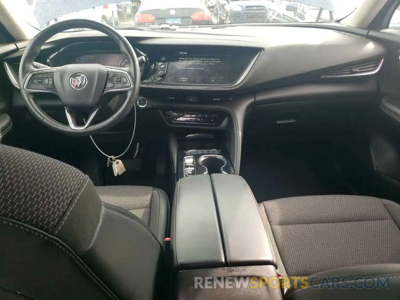 8 fotografías del automóvil dañado LRBAZLR45ND164828 BUICK ENVISION 2022