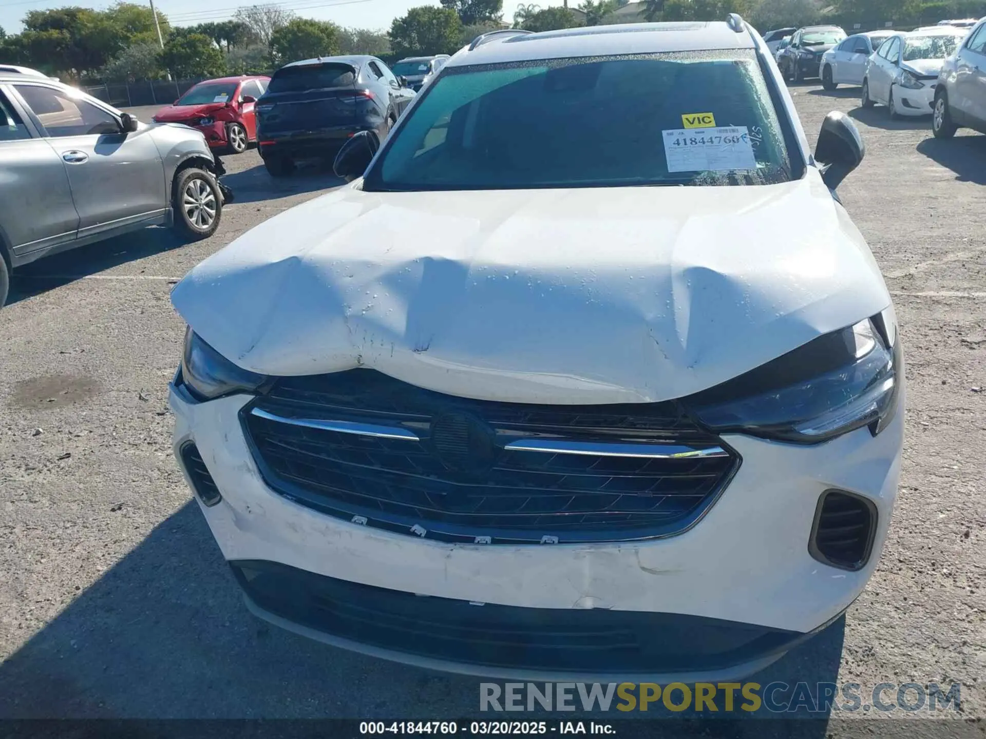 6 fotografías del automóvil dañado LRBAZLR46ND065564 BUICK ENVISION 2022