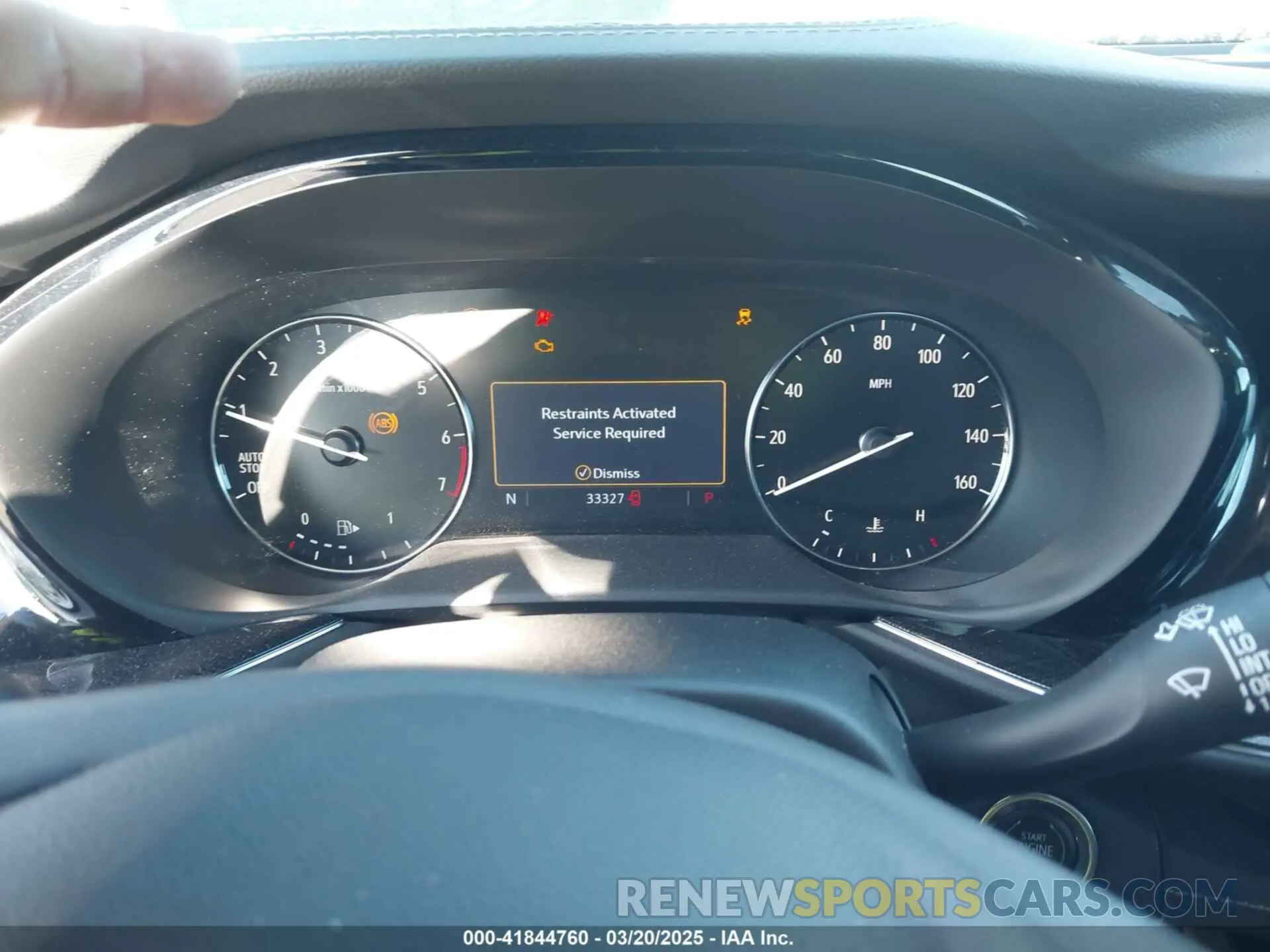 7 fotografías del automóvil dañado LRBAZLR46ND065564 BUICK ENVISION 2022